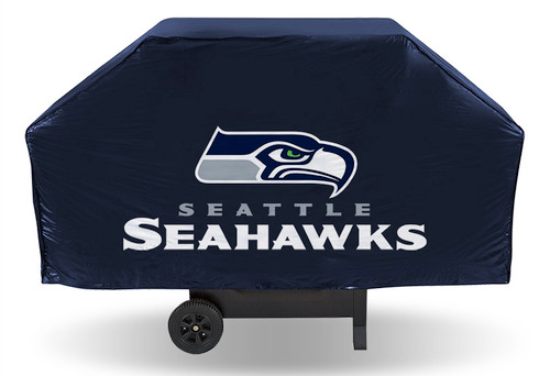 Show your favorite team and protect your barbeque grill at the same time! The cover is made of .10 mil thick heavy duty vinyl and features your favorite team's logo. Will fit most grills up to 68" wide, 35" high and 21" deep. There is a hook and loop velcro closure at the bottom for a secure fit. Made by Rico.