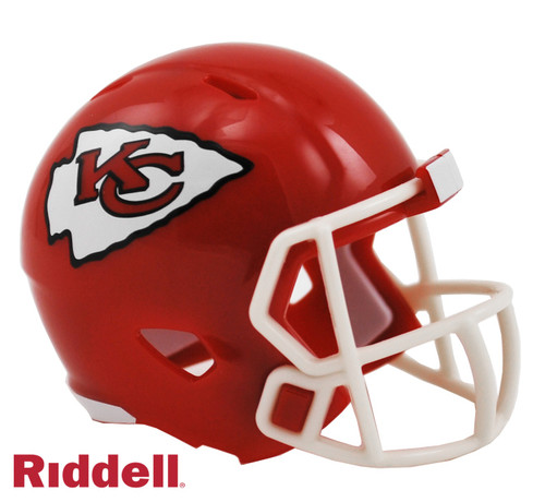 Kansas City Chiefs Helmet Riddell Pocket Pro Speed Style Kansas City Chiefs Helmet Riddell Pocket Pro Speed Style