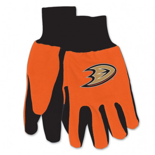 Comfort and style meet with these gloves, featuring the colors and logos of your favorite Collegiate team. These gloves are constructed of heavyweight cotton twill with rubber grips on the palms. Not only will these gloves keep your hands warm during the cold winter months, but can also be used to keep your hands clean while doing yard and garden work. Made by McArthur Sports. Made By McArthur
