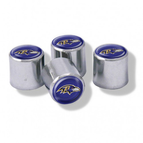 Polyurethane domed insert of your favorite team logo and colors. Carefully twist onto valve stems to replace your current caps. Universal fit. One set of 4. Made by Wincraft.