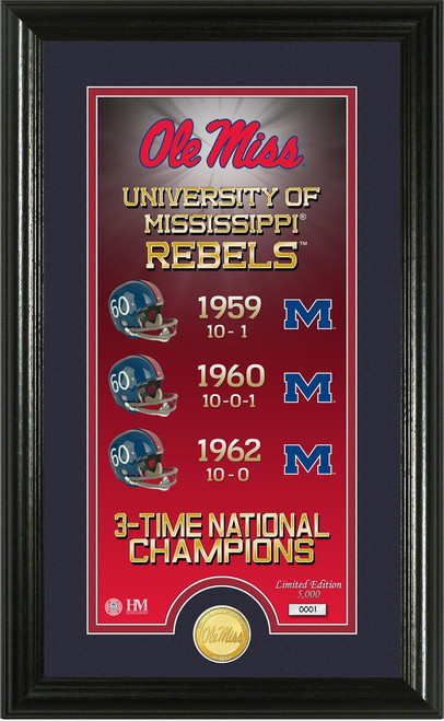 This 12x 20 Frame with double matting and a glass front panel features a custom and individually numbered 15 x 7 commemorative photo listing each of their Championships and a minted 39mm solid bronze team commemorative coin. A limited edition of only 5000, each Photo is hand numbered and each frame is accompanied by a certificate of authenticity. This item is officially licensed and proudly made in the U.S.A. by The Highland Mint