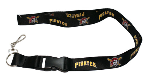 This officially licensed lanyard is ideal for holding keys, ID's, badges or tickets. It fits comfortably around your neck and has a safe velcro breakaway at the back. The key ring is detachable for easy use. The lanyard is made of a high quality nylon and is approximately 1" wide and 24" long. Made By Pro Specialties Group