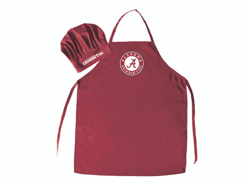 Even if you can't cook, you will look like a pro in this officially licensed chef's hat and apron. The hat features an adjustable band for a comfortable fit. The apron features a tie back closure, that fits most adults.  Made by Pro Specialties Group Inc.