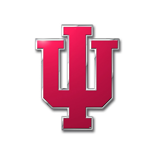 Indiana Hoosiers Auto Emblem Color Special Order