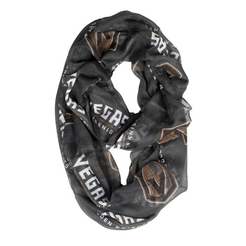 Made from a sheer fabric and printed with your favorite team's logo. This lightweight scarf can be worn in multiple fashion-friendly ways. Made By Little Earth.