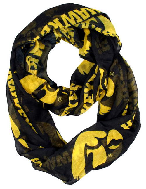 Made from a sheer fabric and printed with your favorite team's logo. This lightweight scarf can be worn in multiple fashion-friendly ways. Made By Little Earth