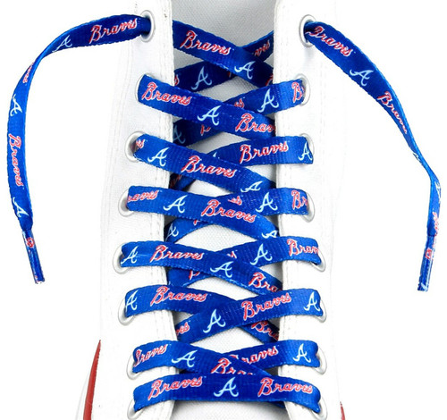 Atlanta Braves Shoe Laces - 54"
