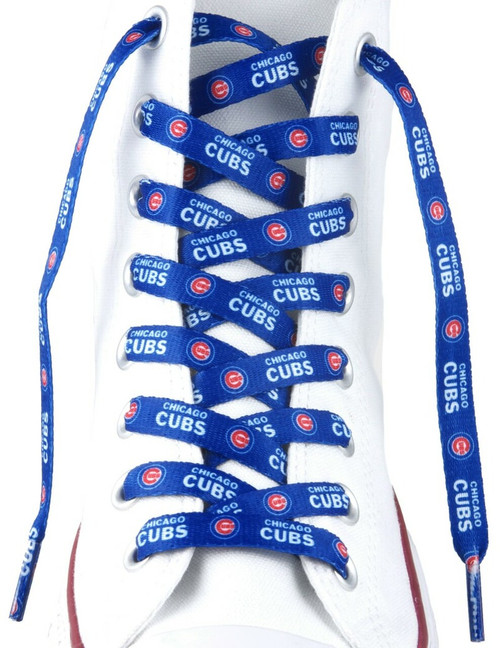 Chicago Cubs Shoe Laces 54 Inch