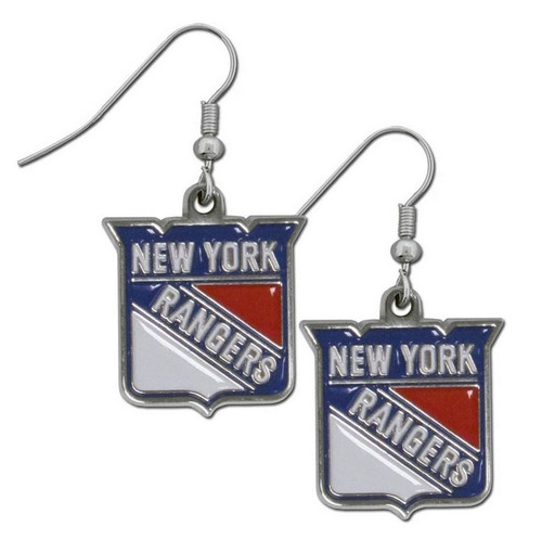 These dangle earrings are fully cast with exceptional detail and a hand enameled finish. The earrings have hypoallergenic fishhook posts. A great way to show off your NFL team spirit!. Made By Siskiyou