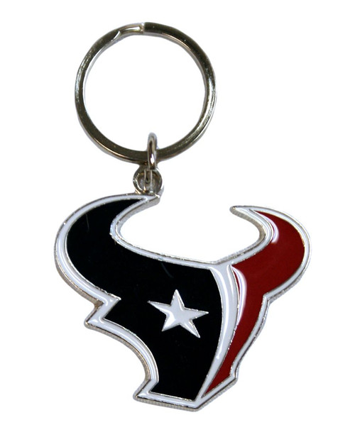 Our chrome key chain is logo cut and enamel filled with a high polish chrome finish. The keychain is approximately 6"x2" in size, and the team logo is approximately 1.25"x2" in size. Made By Siskiyou