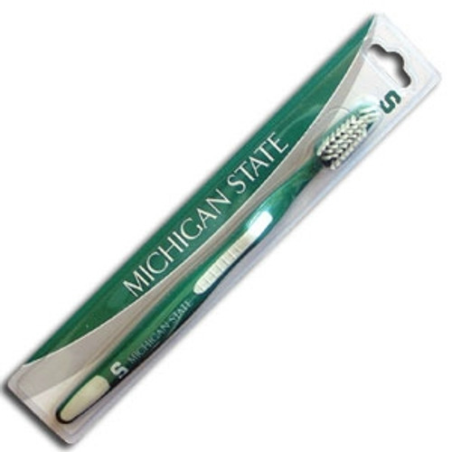 A great way to show off your team spirit! Our Licensed full size toothbrushes have opposing angled soft bristles to reach between teeth with each forward and backward stroke. The extended tip accesses hard-to-reach areas of the mouth. Made By Siskiyou