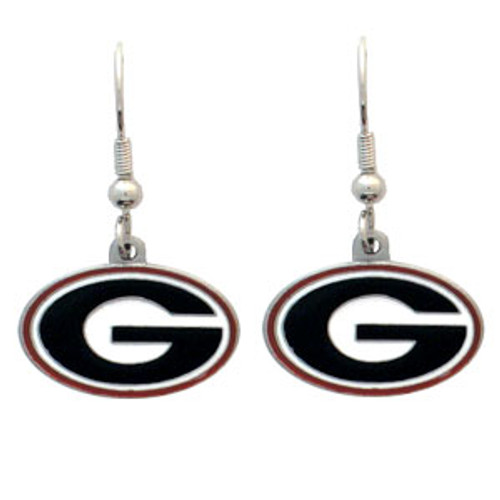 These dangle earrings are fully cast with exceptional detail and a hand enameled finish. The earrings have hypoallergenic fishhook posts. A great way to show off your NFL team spirit!. Made By Siskiyou