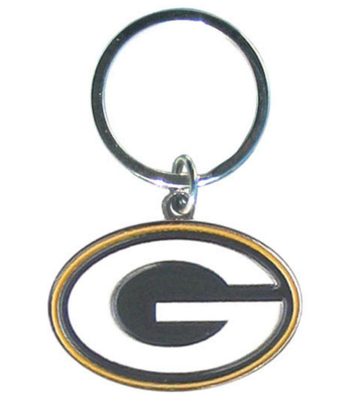 Our chrome key chain is logo cut and enamel filled with a high polish chrome finish. The keychain is approximately 6"x2" in size, and the team logo is approximately 1.25"x2" in size. Made By Siskiyou