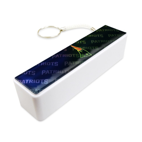 Get the perfect New England Patriots accessory with this 1600 mAh power bar! This convenient lithium ion battery will keep your electronics charged while you're out on the town. It also features bold New England Patriots graphics, making this item truly unique!  Made by Mizco.