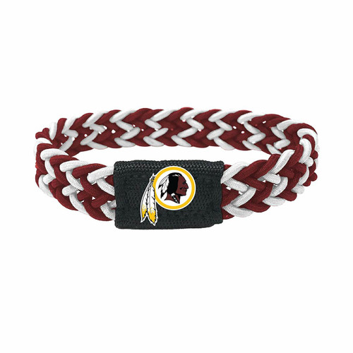 Washington Redskins Bracelet Braided Maroon and White