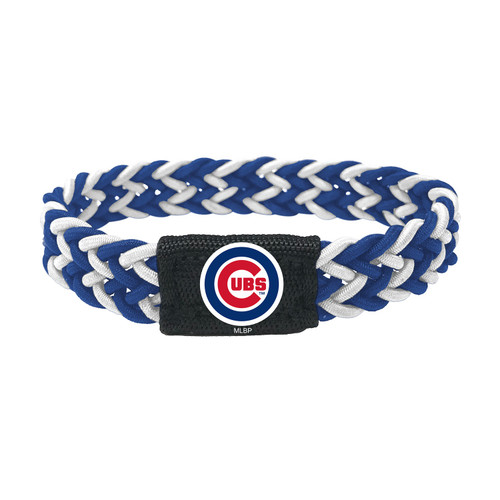 Chicago Cubs Bracelet Braided Blue and White Chicago Cubs Bracelet Braided Blue and White