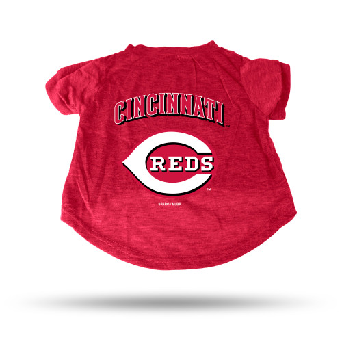 These high-quality 100% combed cotton pet tee's feature your favorite team's logo. Made by Rico Industries.