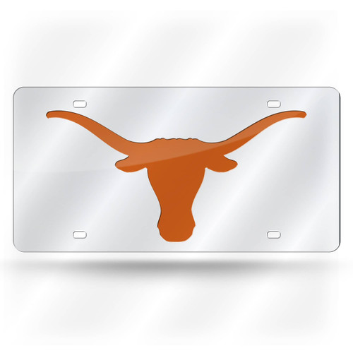 This 6"x12" license plate is a must have for any fan! The team's logo is laser cut onto a durable mirrored acrylic license plate. Great for displaying on your car or in your sports room!. Made By Rico Industries This 6"x12" license plate is a must have for any fan! The team's logo is laser cut onto a durable mirrored acrylic license plate. Great for displaying on your car or in your sports room!. Made By Rico Industries