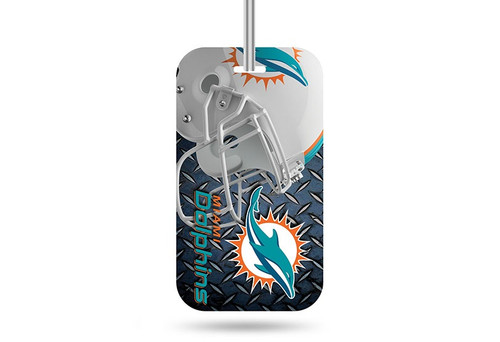 Identify your luggage as your own with this officially licensed luggage tag. Made with a thick plastic front coat with licensed design and identification form on the back. Tag easily attached to luggage with handy loop through leash. 4.5" x 2.5". Made by Rico Industries.