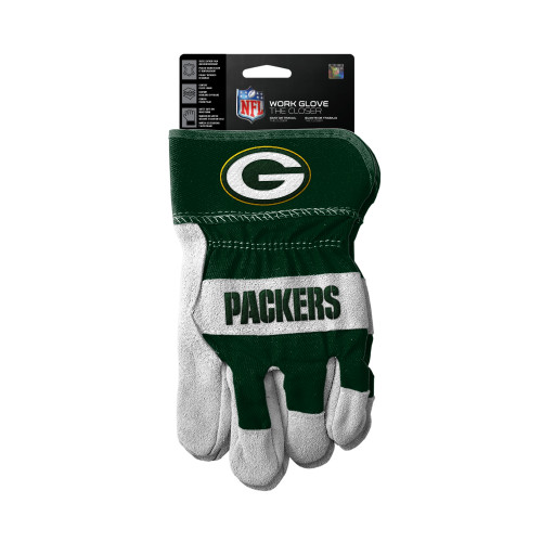 Green Bay Packers  Gloves Work Style The Closer Design