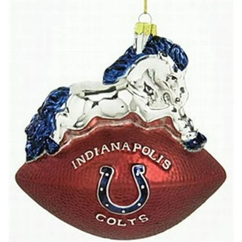 Indianapolis Colts Mascot Football Ornament Indianapolis Colts Mascot Football Ornament