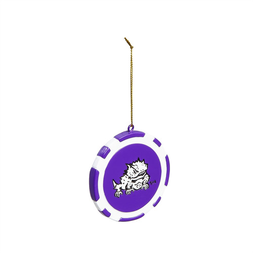 TCU Horned Frogs Ornament Game Chip