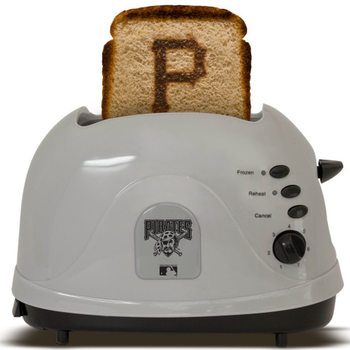 Does your breakfast lack team spirit? Spice up the most important meal of the day with this toaster. The retro-style appliance leaves the mark team's logo on every piece of bread. It also features&nbsp;adjustable settings and can accommodate 2 slices of bread. Made by Pangea.