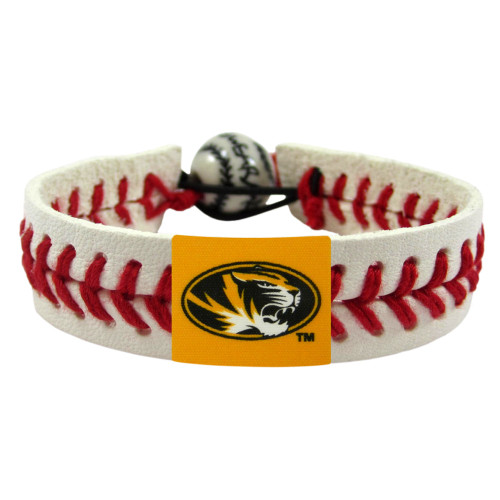 Support your team by wearing a classic team  bracelet! This handmade bracelet is made of genuine leather. The bracelet also features a ceramic bead and elastic loops for closure. There are two loops for adjustable sizing, making sure your bracelet is secure. One size fits all, and will fit most children and adults. Not recommended for children under 5. Made By Gamewear