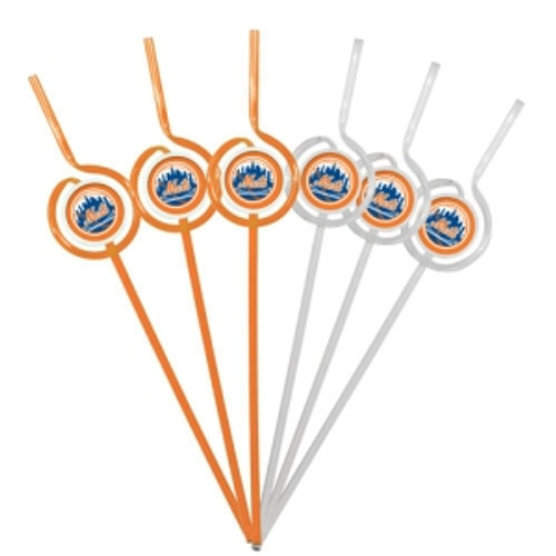 Drink in the game with these team sip straws! Each straw features your favorite teams colors and logo. Each pack includes 6 straws; 3 clear and 3 team colored. BPA free. Made By Pangea Brands