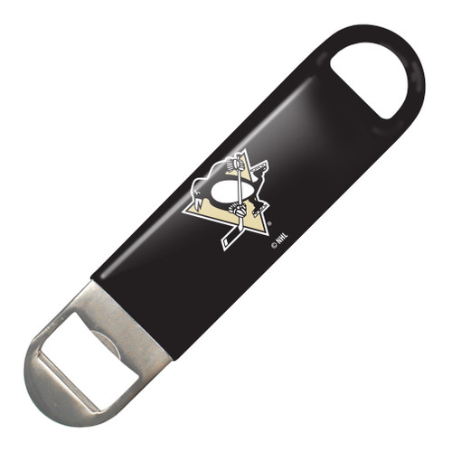 Open a bottle of team pride with this 7 inch vinyl-covered metal opener.  Made by Boelter Brands. Made By Boelter Brands