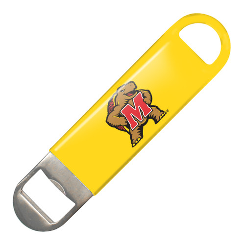 Open a bottle of team pride with this 7 inch vinyl-covered metal opener.  Made by Boelter Brands. Made By Boelter Brands