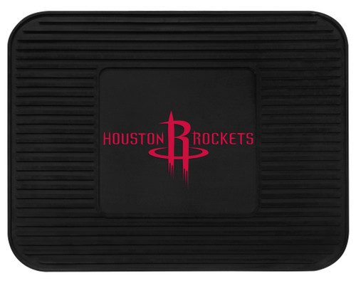 Houston Rockets Car Mat Heavy Duty Vinyl Rear Seat Special Order