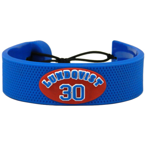 Support your team by wearing a classic team  bracelet! This handmade bracelet is made of genuine leather. The bracelet also features a ceramic bead and elastic loops for closure. There are two loops for adjustable sizing, making sure your bracelet is secure. One size fits all, and will fit most children and adults. Not recommended for children under 5. Made By Gamewear