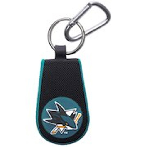 Desert Cactus San Jose Sharks Lanyard NHL National Hockey League - Llavero  con hebilla para llaves de coche (azul con bolsa), Blanco