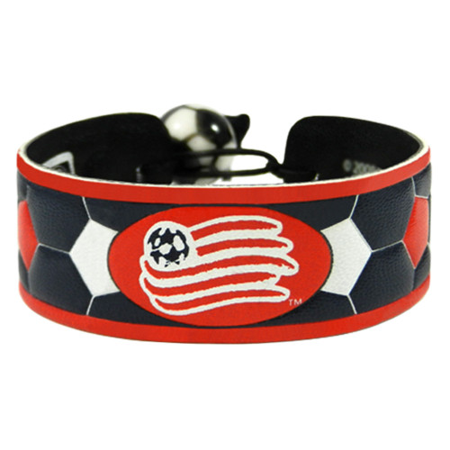 Support your team by wearing a classic team  bracelet! This handmade bracelet is made of genuine leather. The bracelet also features a ceramic bead and elastic loops for closure. There are two loops for adjustable sizing, making sure your bracelet is secure. One size fits all, and will fit most children and adults. Not recommended for children under 5. Made By Gamewear