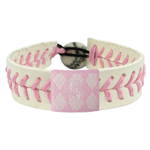 Support your team by wearing a classic team  bracelet! This handmade bracelet is made of genuine leather. The bracelet also features a ceramic bead and elastic loops for closure. There are two loops for adjustable sizing, making sure your bracelet is secure. One size fits all, and will fit most children and adults. Not recommended for children under 5. Made By Gamewear