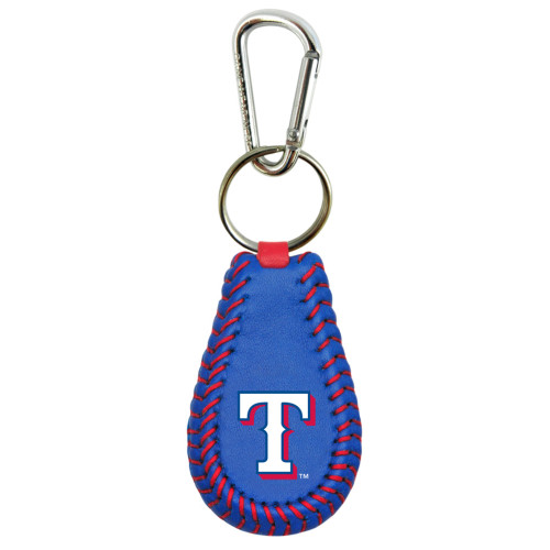 Texas Rangers Keychain Team Color Baseball CO