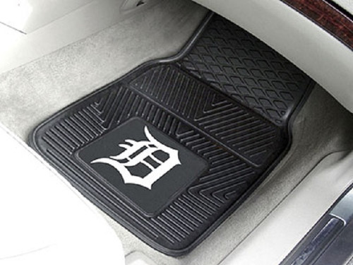 Boast your team colors with utility mats by FANMATS. High quality and durable rubber construction with your favorite team's logo permanently molded in the center. Non-skid backing ensures a rugged and safe product. Due to its versatile design utility mats can be used as automotive rear floor mats for cars, trucks, and SUVs, door mats, or workbench mats. Made By Fanmats