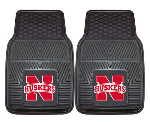 Boast your team colors with utility mats by FANMATS. High quality and durable rubber construction with your favorite team's logo permanently molded in the center.  Non-skid backing ensures a rugged and safe product.  Due to its versatile design utility mats can be used as automotive rear floor mats for cars, trucks, and SUVs, door mats, or workbench mats. Made By Fanmats