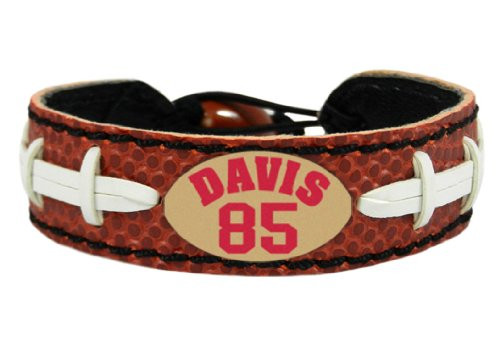 Support your team by wearing a classic team  bracelet! This handmade bracelet is made of genuine leather. The bracelet also features a ceramic bead and elastic loops for closure. There are two loops for adjustable sizing, making sure your bracelet is secure. One size fits all, and will fit most children and adults. Not recommended for children under 5. Made By Gamewear