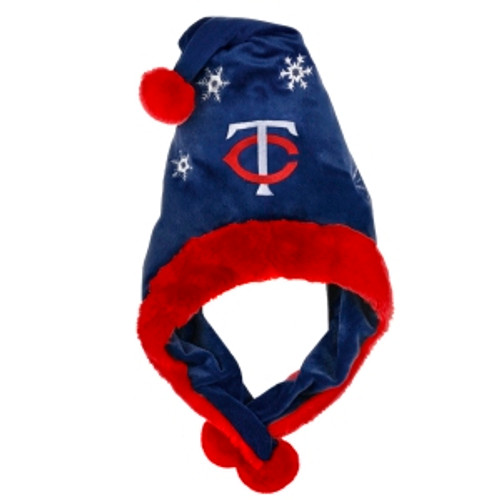 Make your fashion statement with this unique cold weather helmet style dangle hat! Features your teams colors and logos. Officially licensed and made of 100% polyester material. One size fits all.