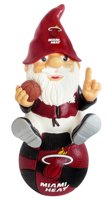 Some fans like sitting in the front row at the arena, while others enjoy watching the game from their couch. Gnomes? Well, they like to take a seat right on top of their favorite team's logo! Each one of these officially licensed resin gnomes sits atop your favorite team's logo and is designed with the colors and logos of all your favorite teams. 10.5" tall. Made By Forever Collectibles