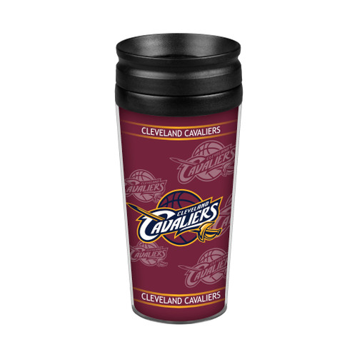 14oz. double-walled, plastic travel tumbler with full wrap graphics on paper insert. Screw on Lid. BPA Free. Made By Boelter Brands