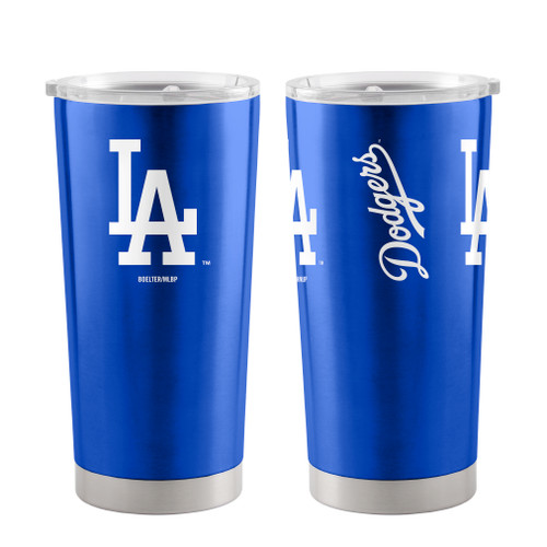 A 20 oz ultra tumbler with 18/8 stainless steel body with double-wall, vacuum insulated construction and slider top lid. Decorated with colorful team logo. Actual color may vary. Made By Boelter Brands