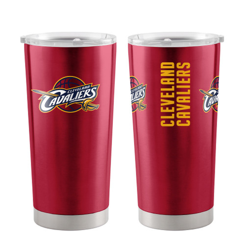 A 20 oz ultra tumbler with 18/8 stainless steel body with double-wall, vacuum insulated construction and slider top lid. Decorated with colorful team logo. Made by Boelter Brands.