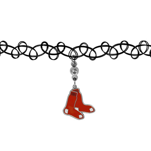 Boston Red Sox Necklace Knotted Choker CO