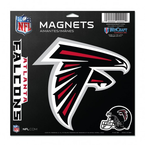 Atlanta Falcons Magnet 11x11 Die Cut Vinyl Special Order