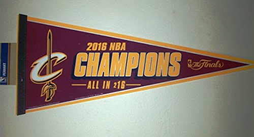 Cleveland Cavaliers Pennant 12x30 2016 Champions Design CO