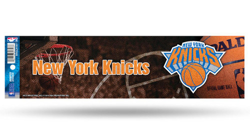 New York Knicks Decal Bumper Sticker Glitter Special Order