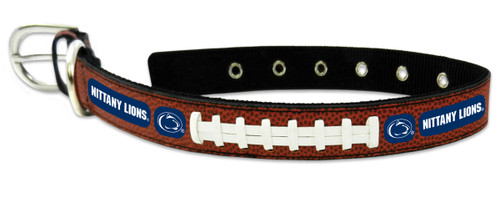 Penn State Nittany Lions Classic Leather Medium Football Collar - Special Order